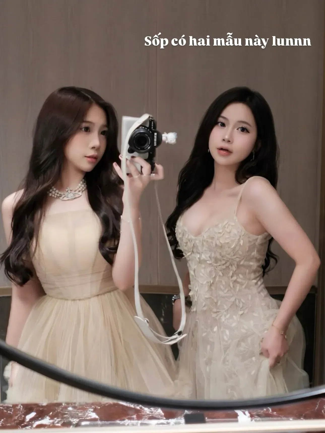V548 Đầm 2s ren lá CHOUCHOU 5