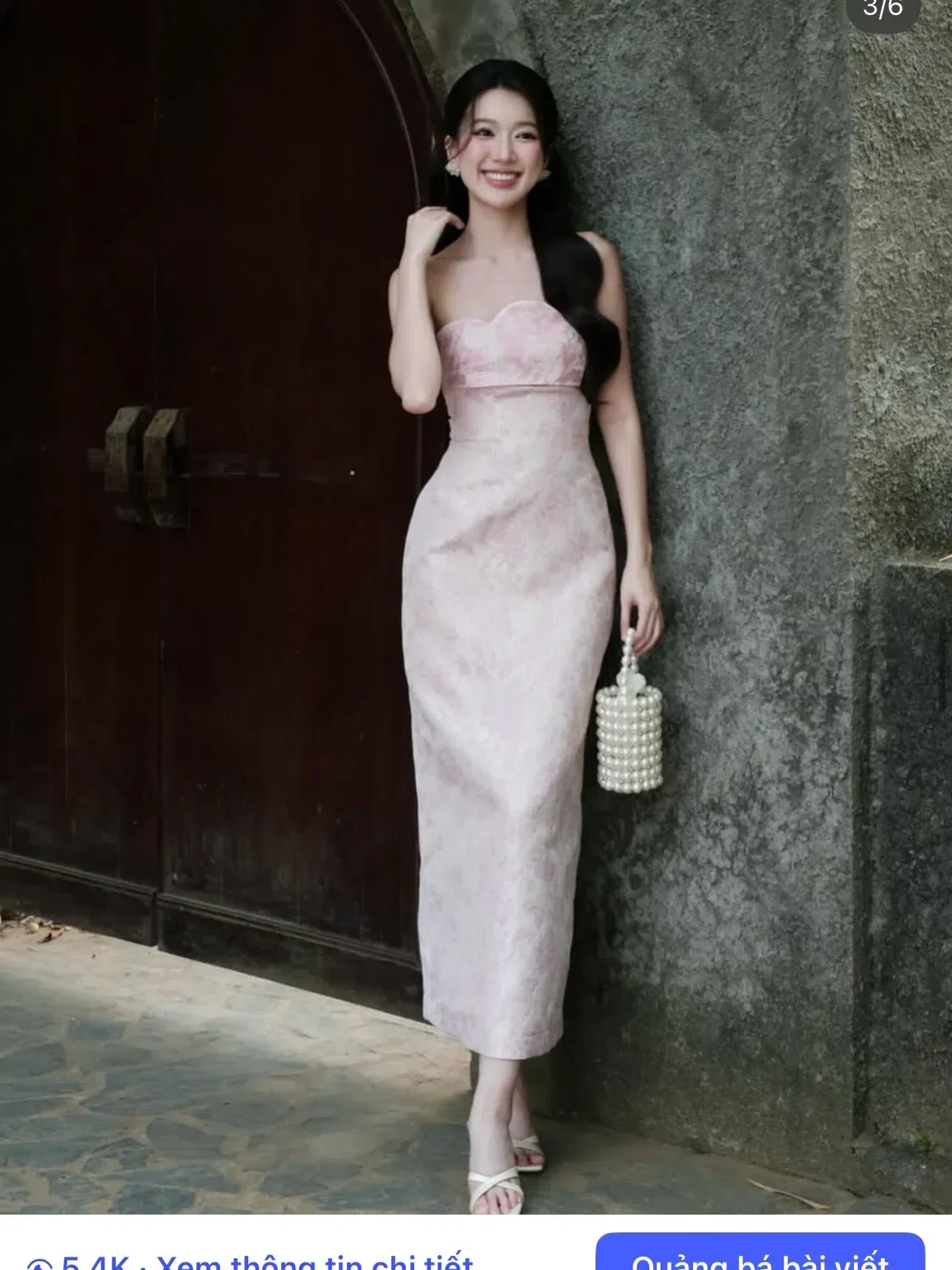 V477 Đầm gấp Kim Hoa Lille 6