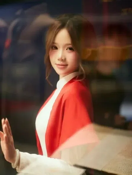 Roselia Áo Dài Trắng 4 Tà Dày Dặn 3