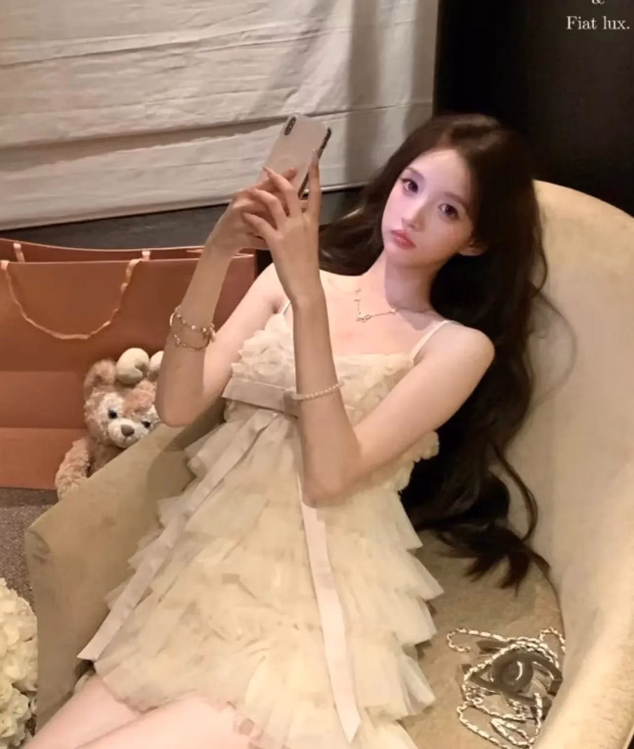 VÁY 2s DÁNG NGẮN XẾP TẦNG 5
