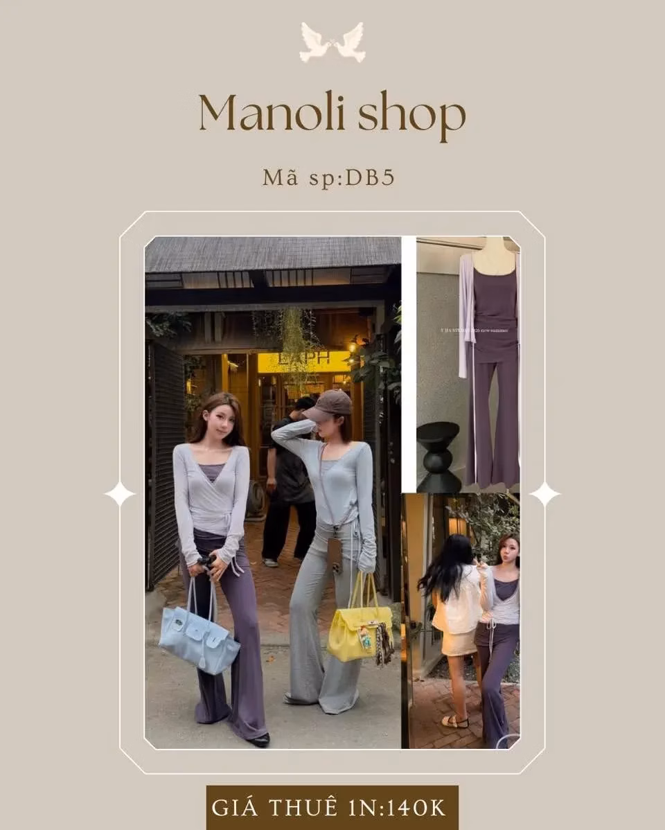 🦢 Brand: Celice
Chi phí thuê: 140.000/ 24h
Giá niêm yết: 790.000
Size: S M
Đ 1