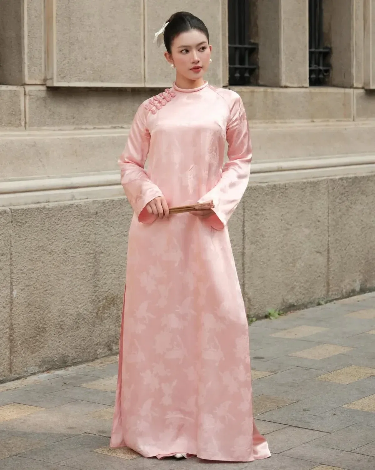 Áo dài Khiết Đan - size M fit M, L 3