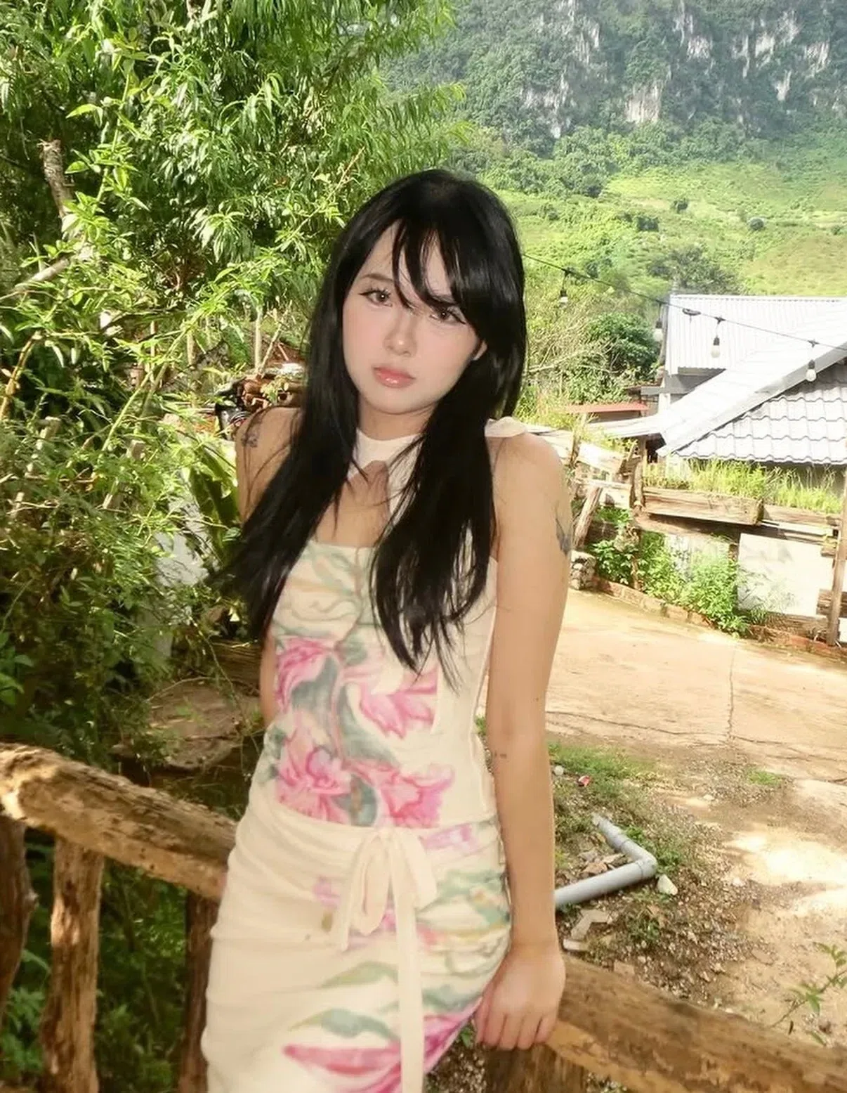 Cho thuê váy Ăn Cây Made Set Móng - size 2 vải siu co giãn fit M, L 6