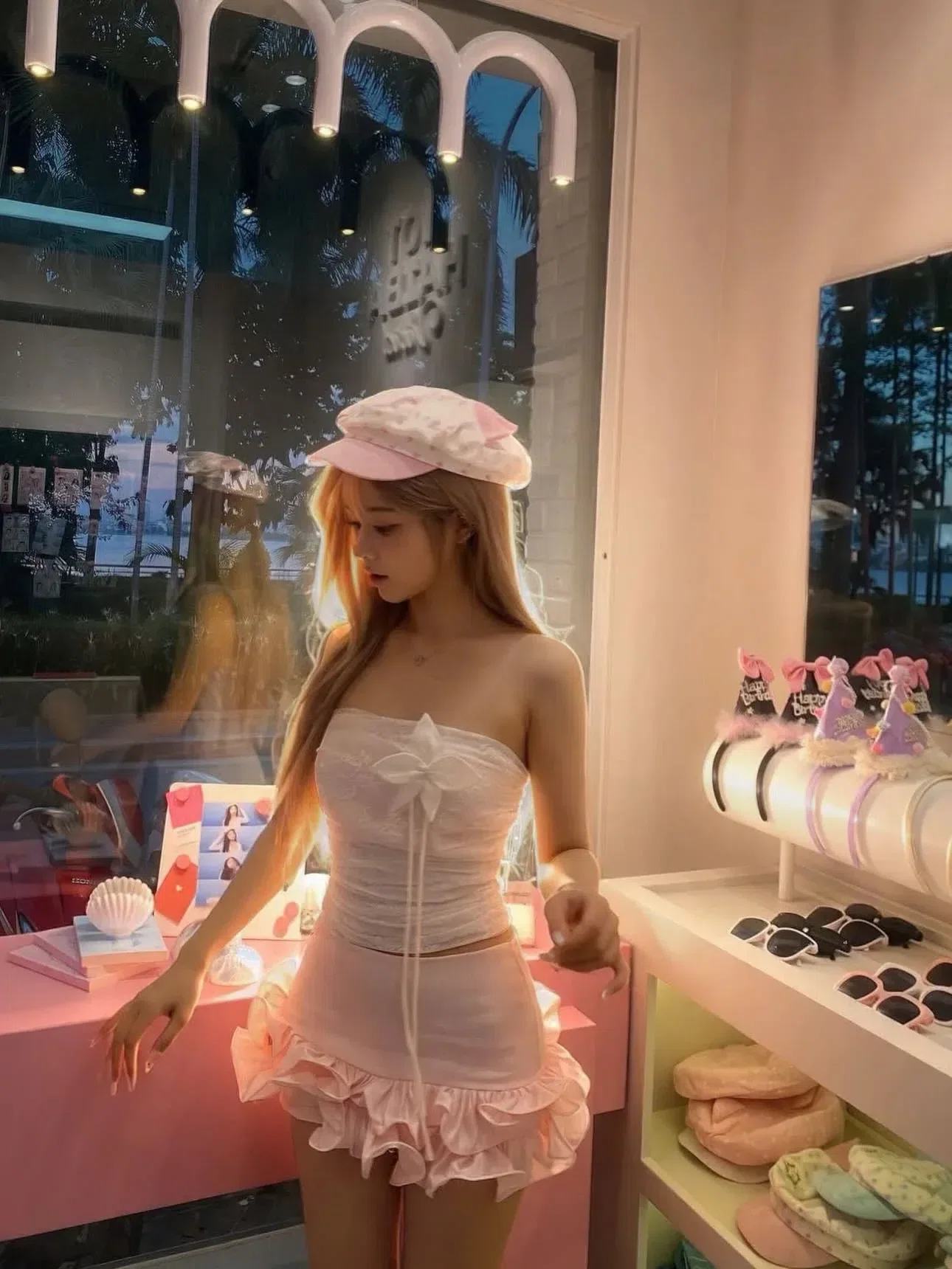 Ameliee V219 Blush Set/ Size: S(form nhỏ, ngắn 82/64/86) 3