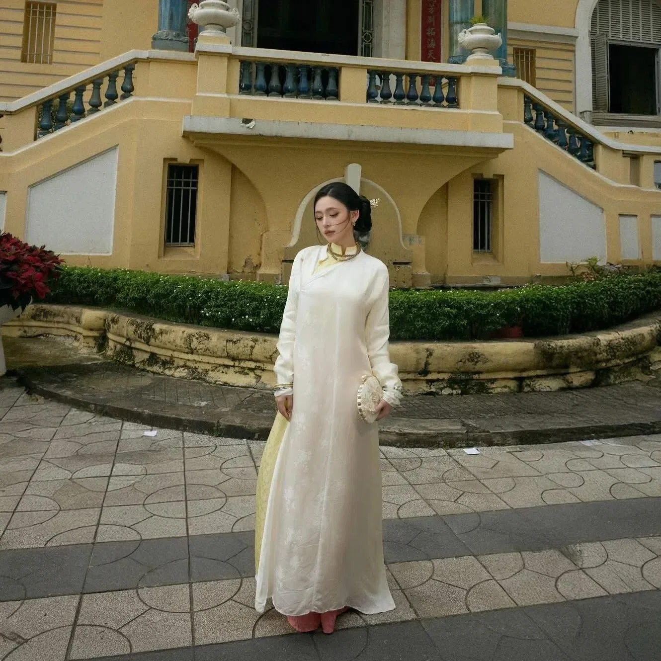áo dài Nghi giao 1