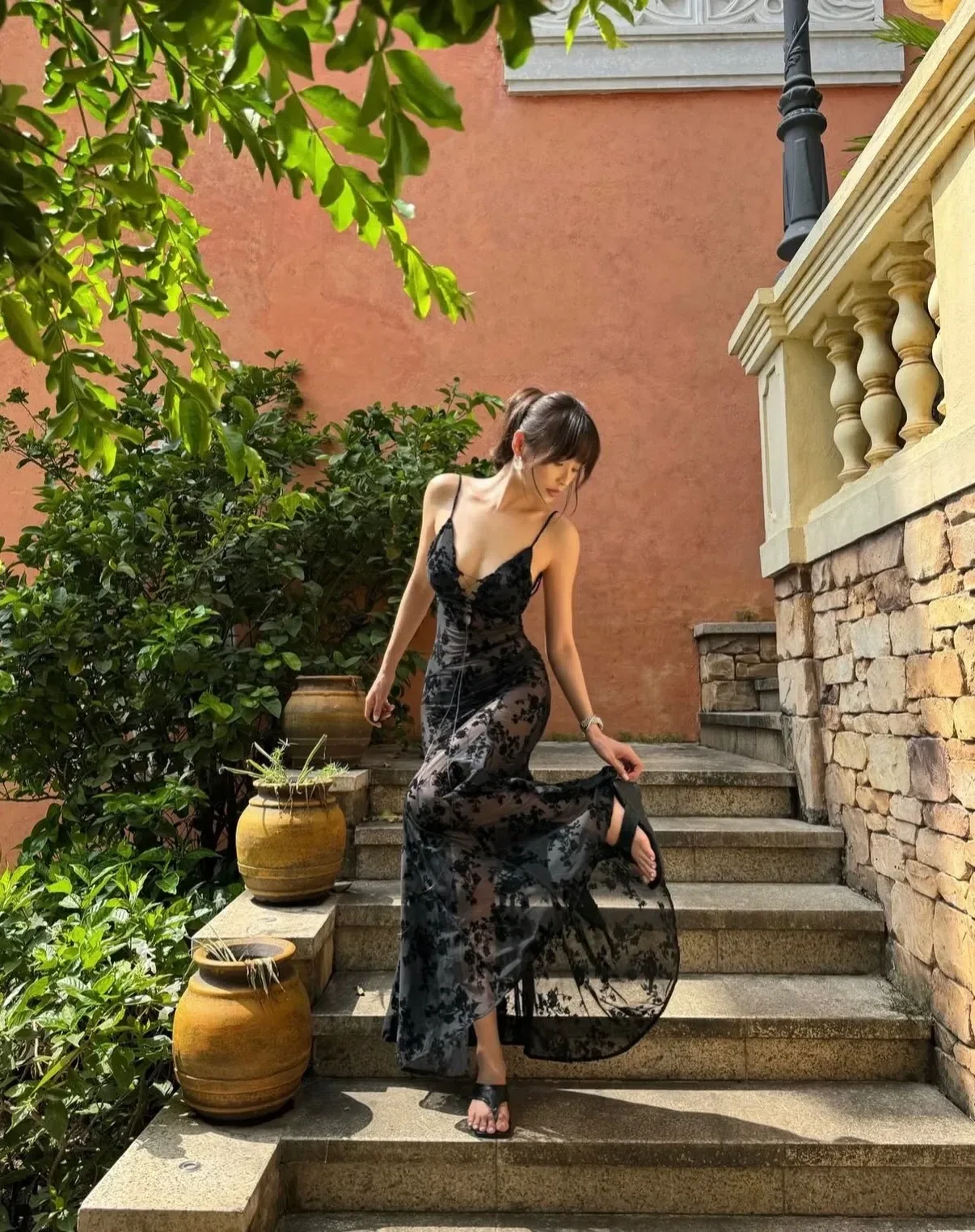 Black Swan 🦢 Black Rosie Dress - size M co giãn fit M, L 20