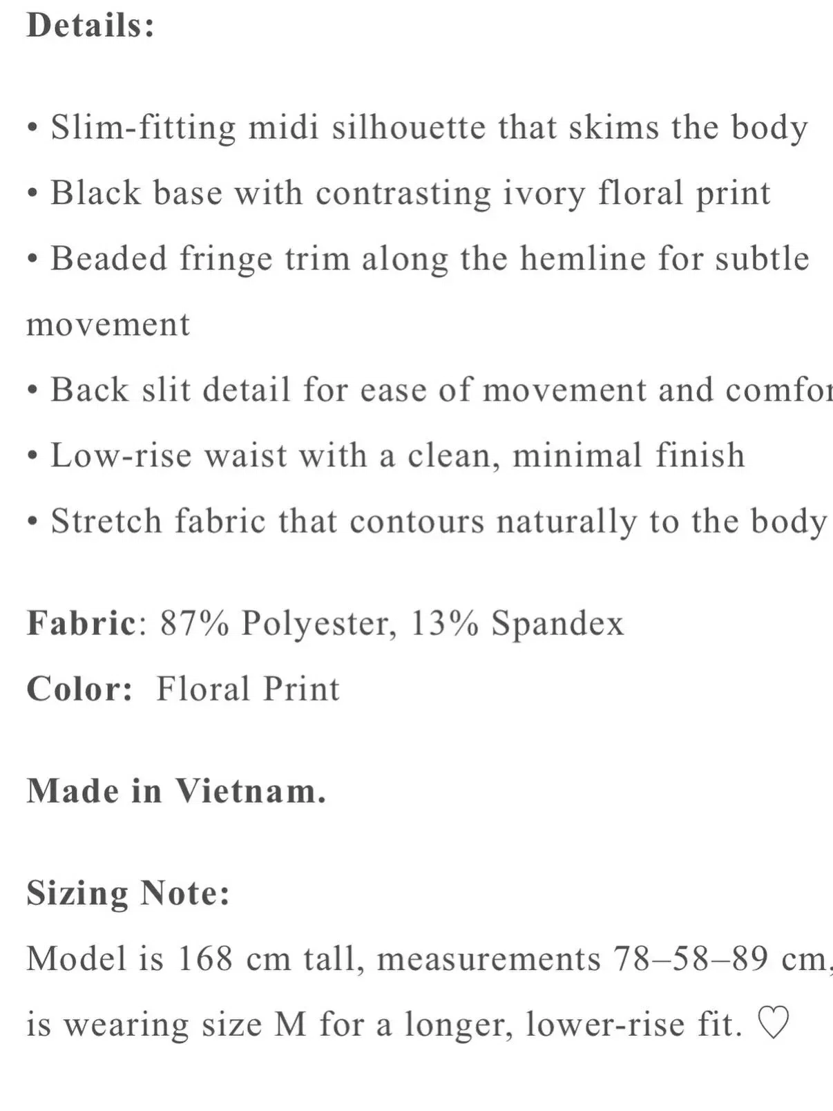 IEbikinis Chân váy M fit S (co giãn nhiều, details size ảnh cuối ạ) 6