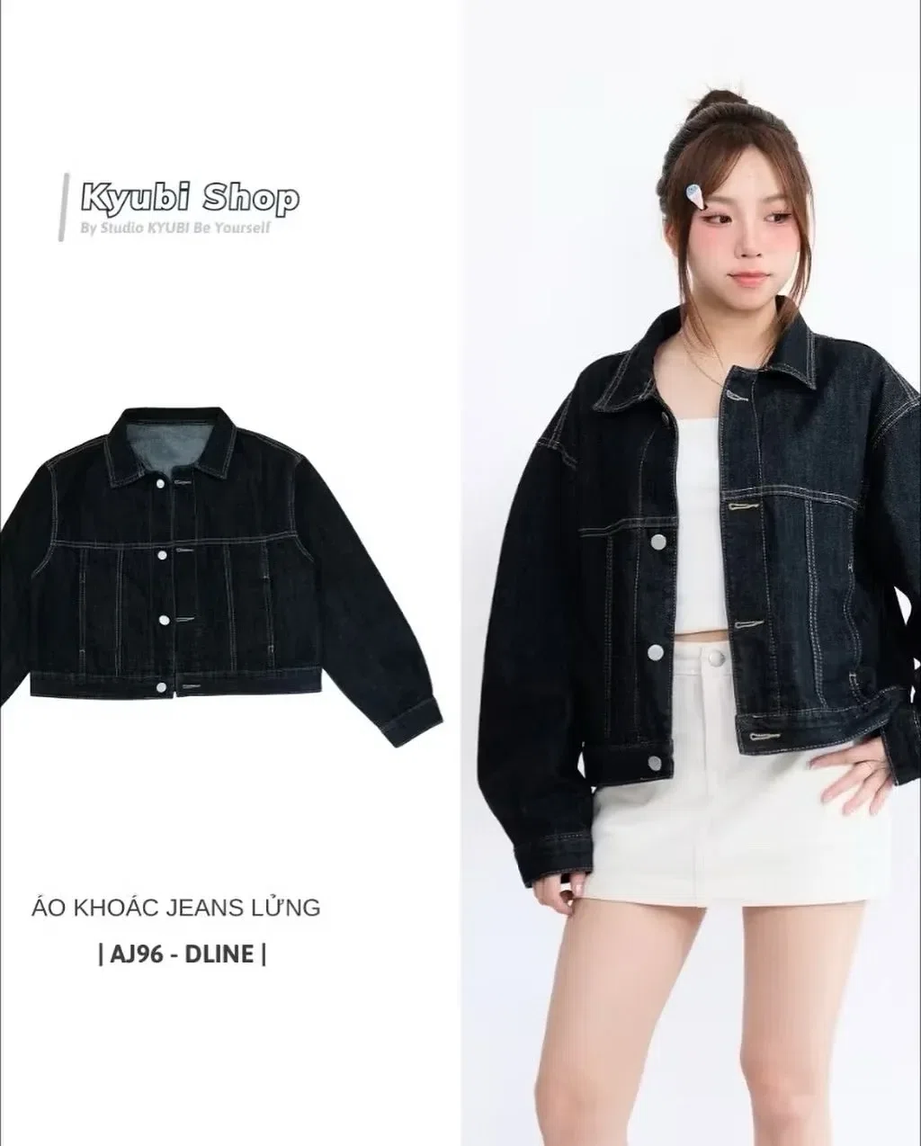 Set bò denim xanh than basic iu cáaa💙
Giá thuê cả set: 100k/ ngày
Lẻ áo/ quần: 3