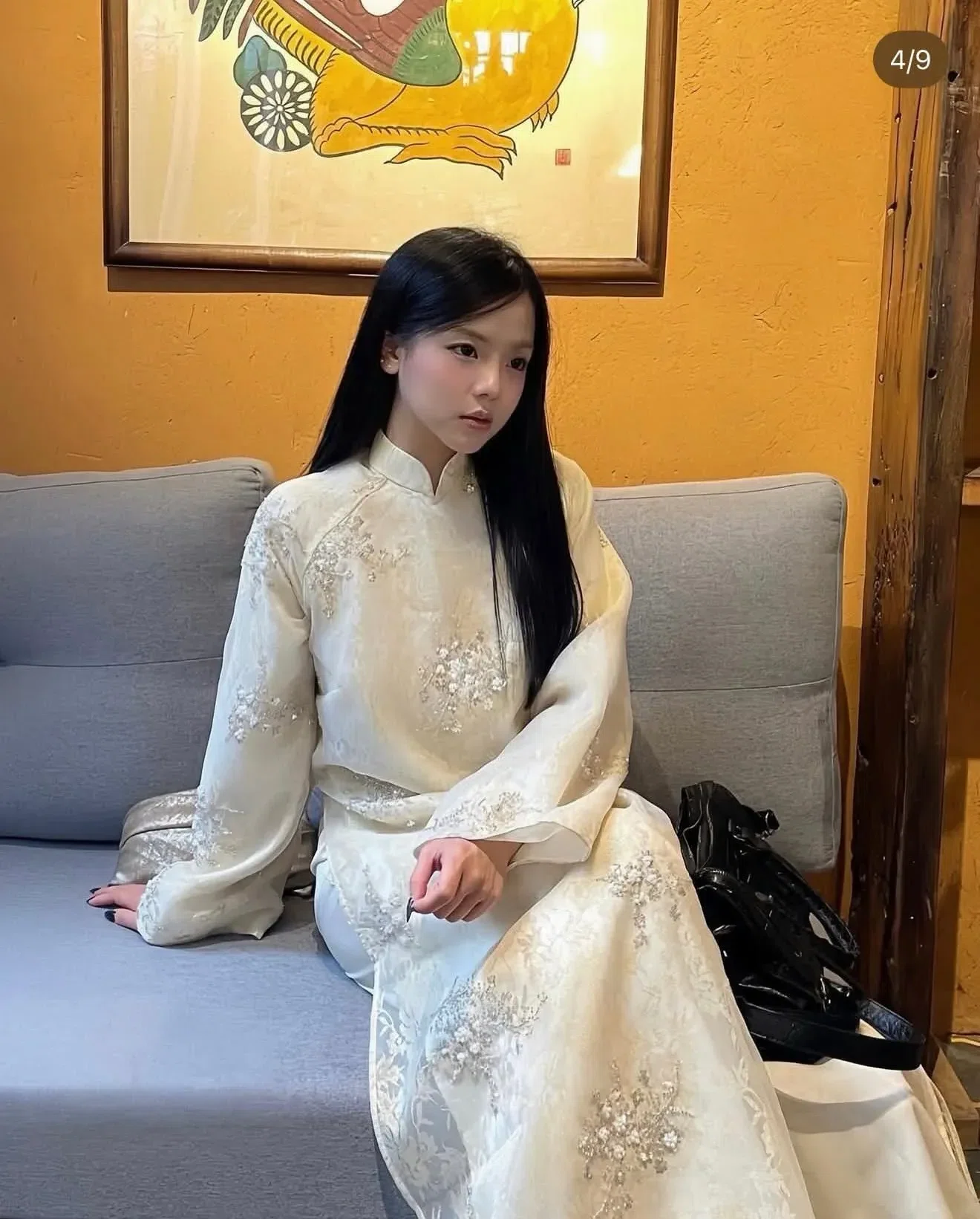 Áo dài Ivory size M,L 1
