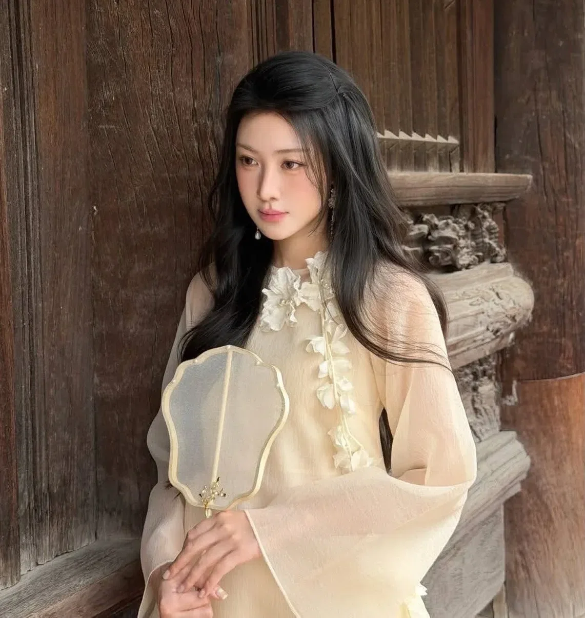 ÁO DÀI NGỌC UYỂN SIZE S 1