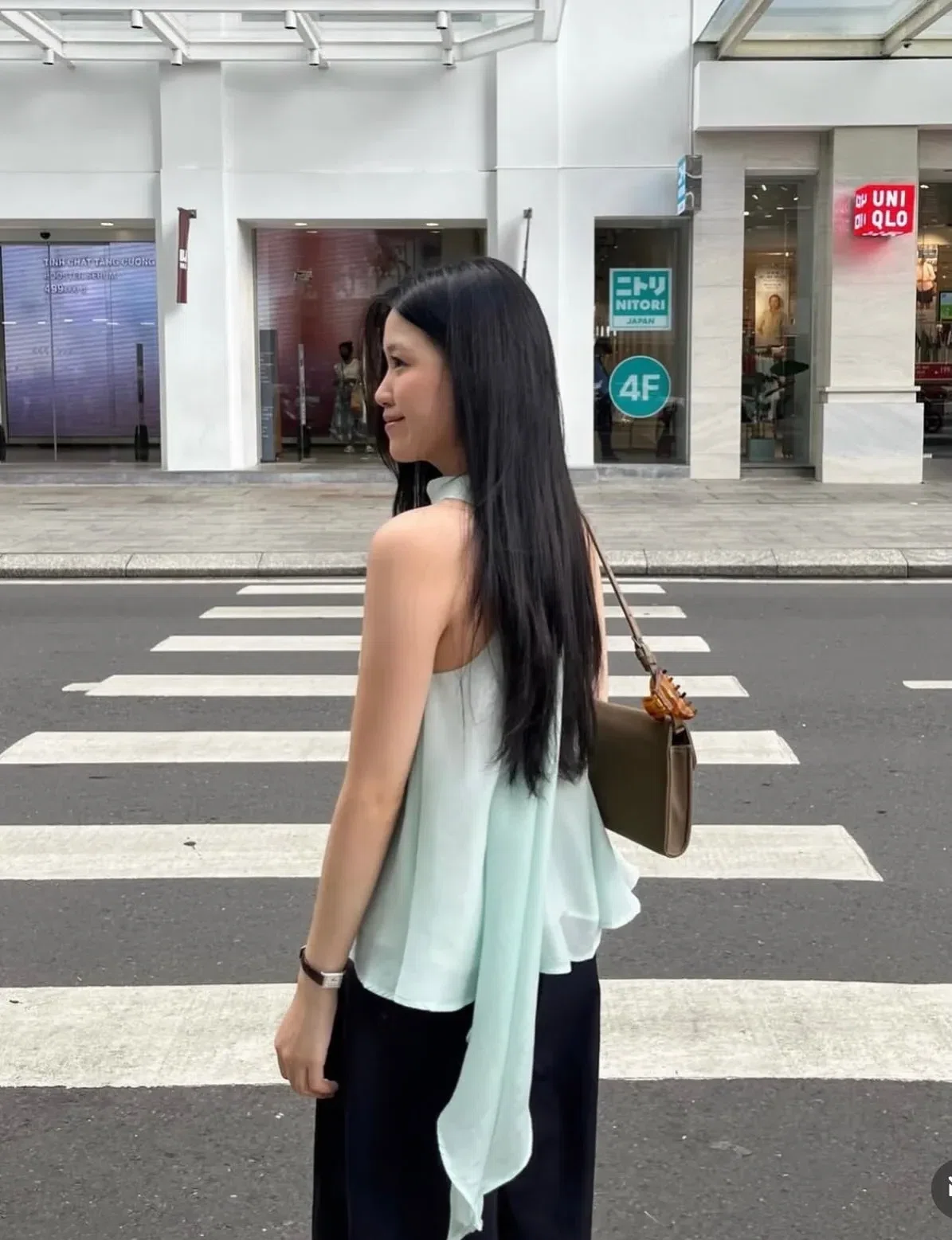 Áo yến xanh tiffany Size S 6