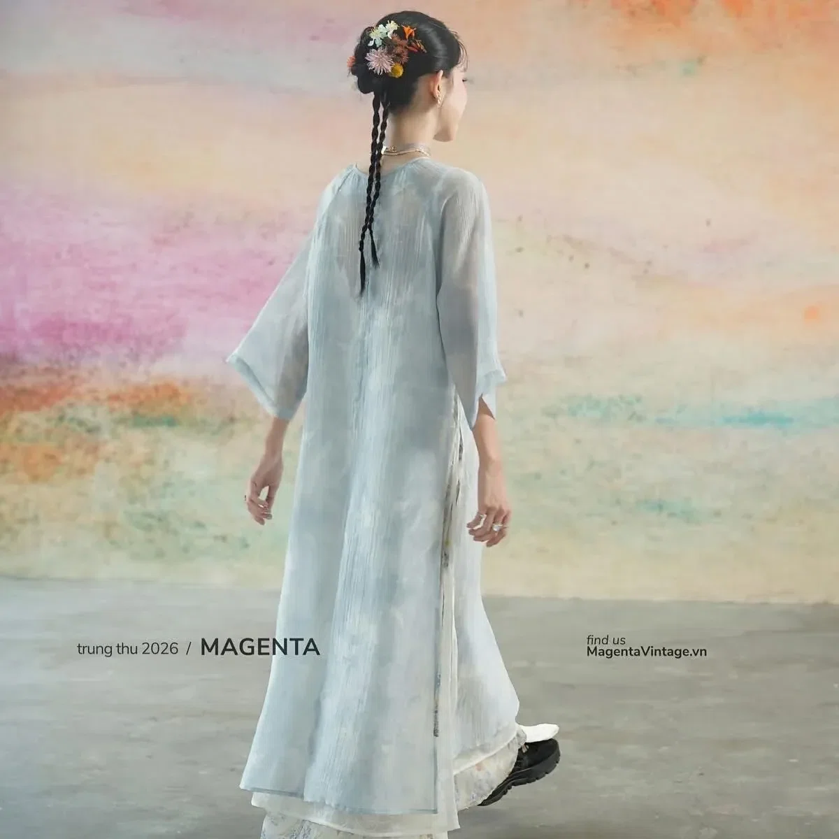 Magenta Dress S/M 4