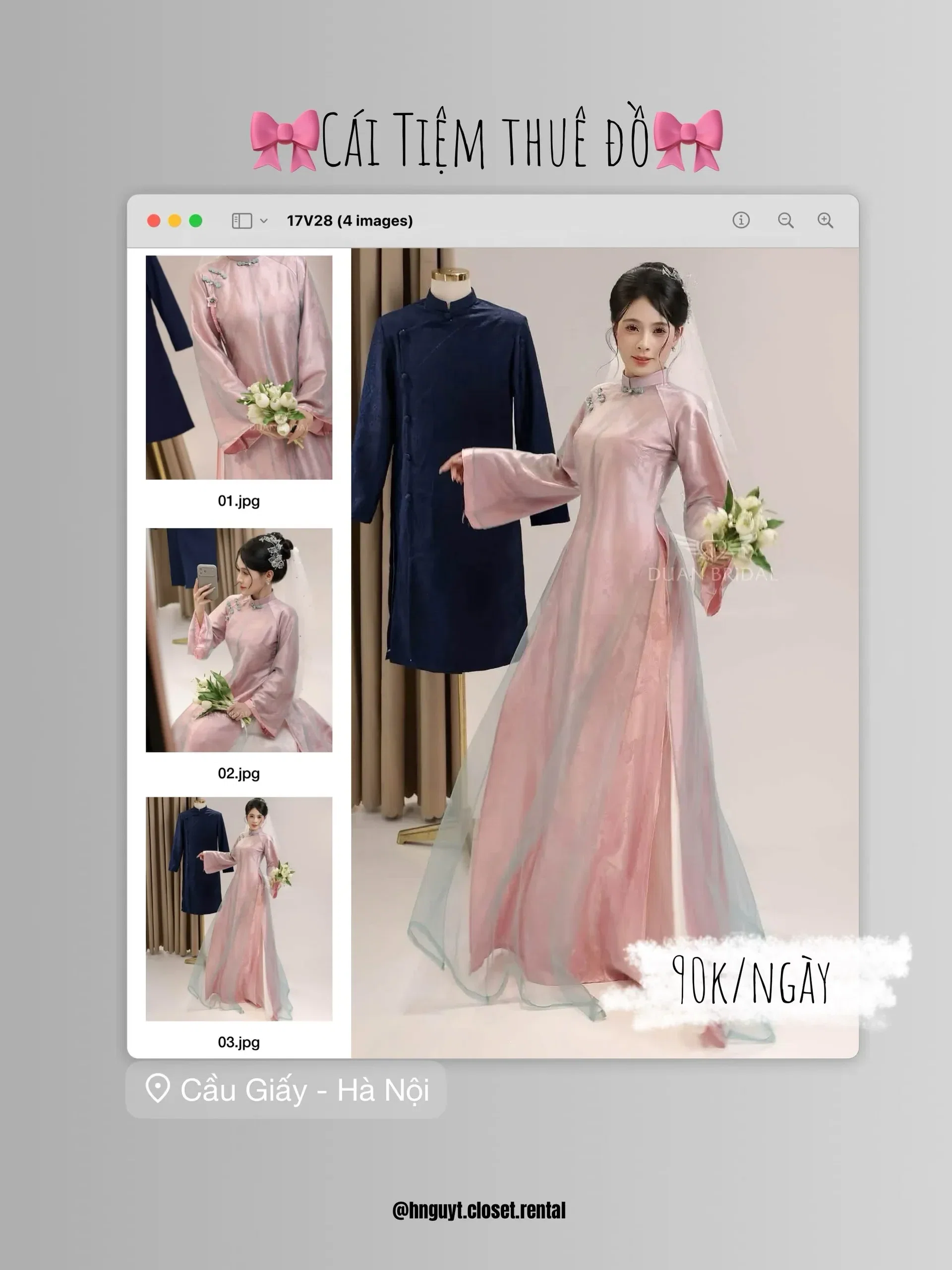 Shop: @hnguyt.closet.rental 1