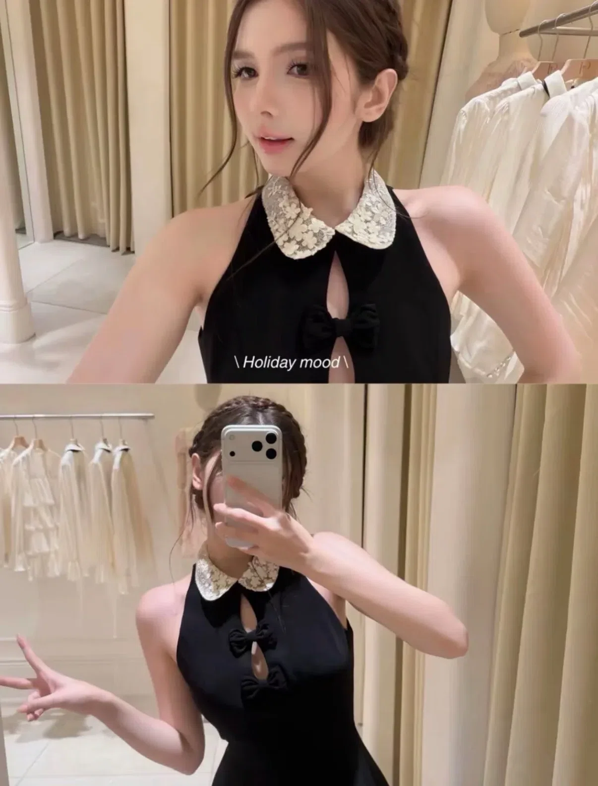 Mally Set - size L (gồm váy + cardigan) 7