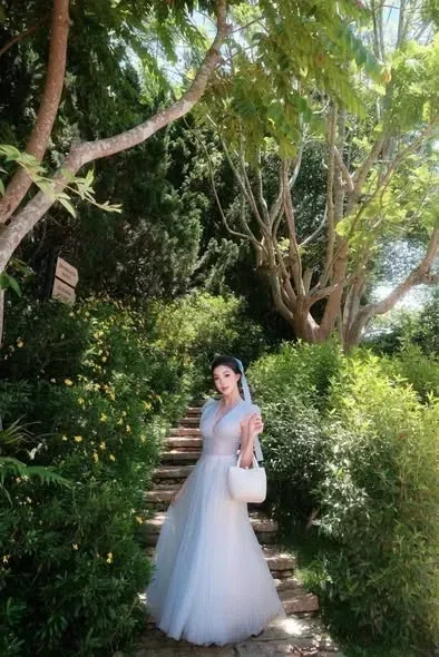 Sò Vintage Acelia - Màu xanh mộng mơ - Size SM 3