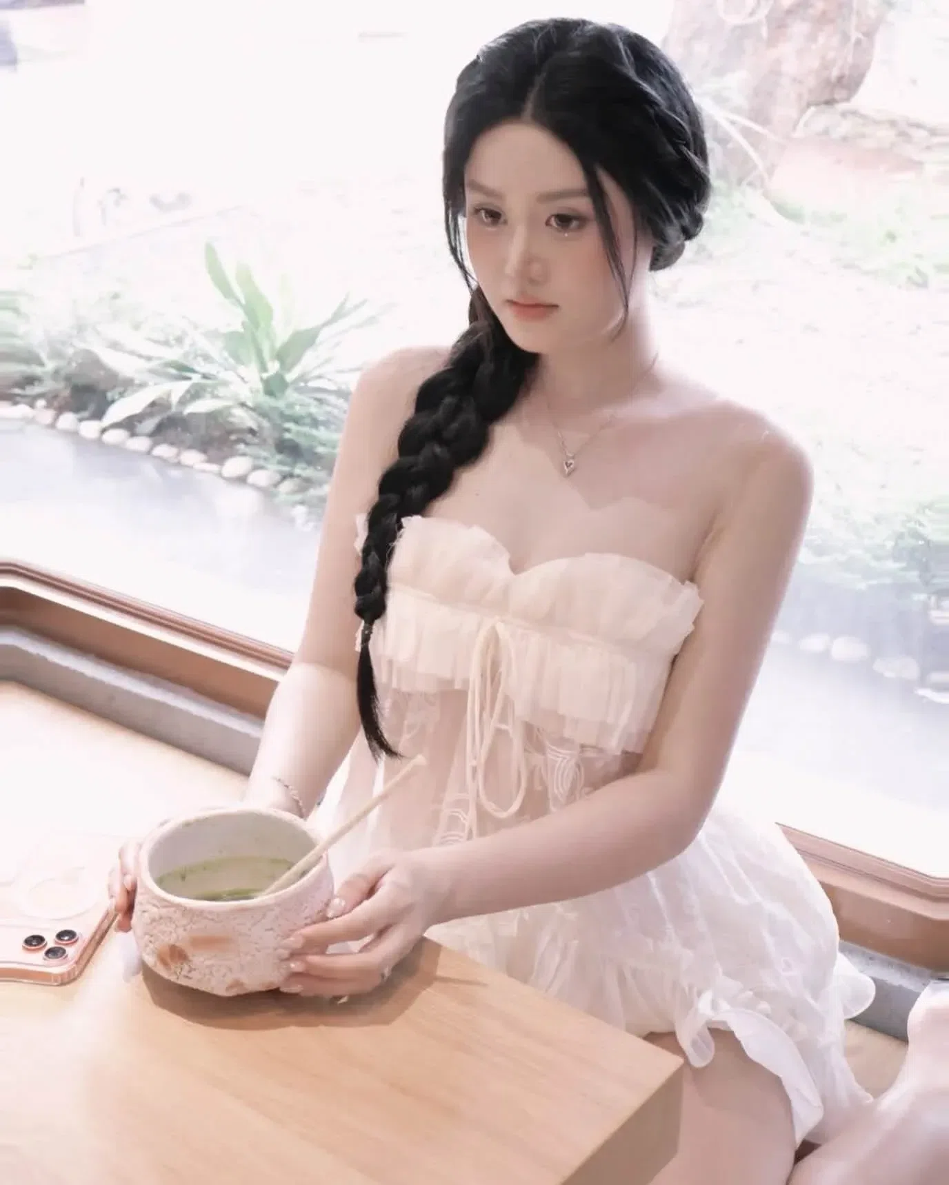 Áo bèo quây tơ x Quần bí ren bèo 4