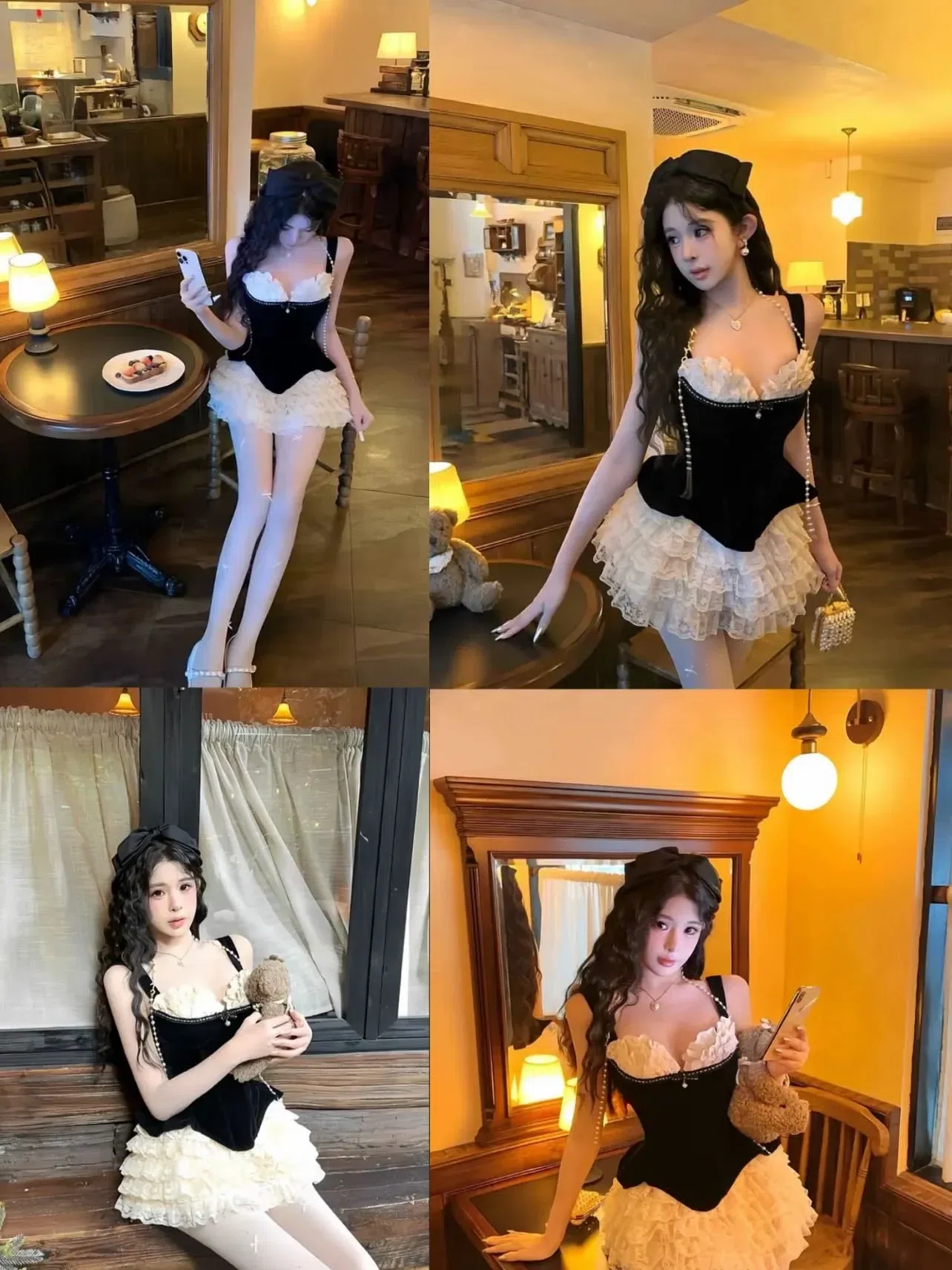 SET ÁO 2S PHỐI CHÂN VÁY XOÈ 2