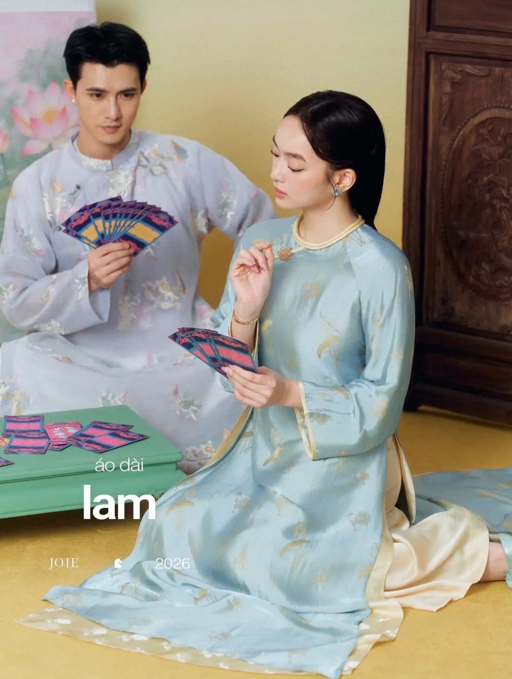 ÁO DÀI LAM size M 11