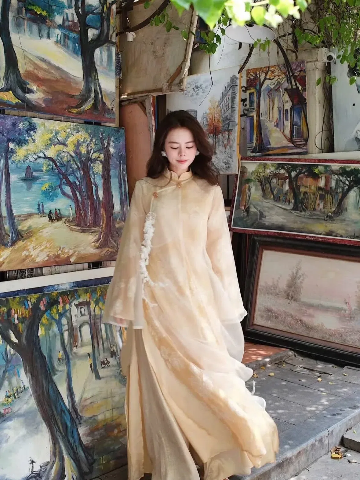 Áo dài Mạc Uyển 5