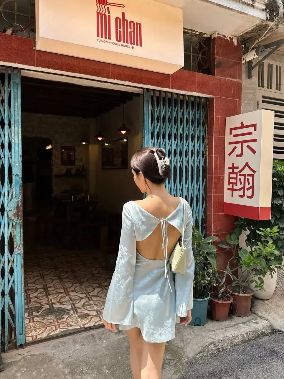 Sólmaris Dress - size L fit M, L (màu xanh, vàng) 4