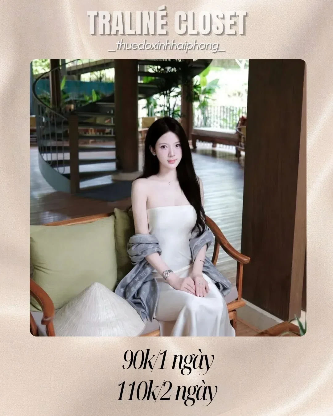 lụa đẹp vì ngườiiii 🫶🏻 sốp kèm free áo choàng cho các nàng lun ạ 1