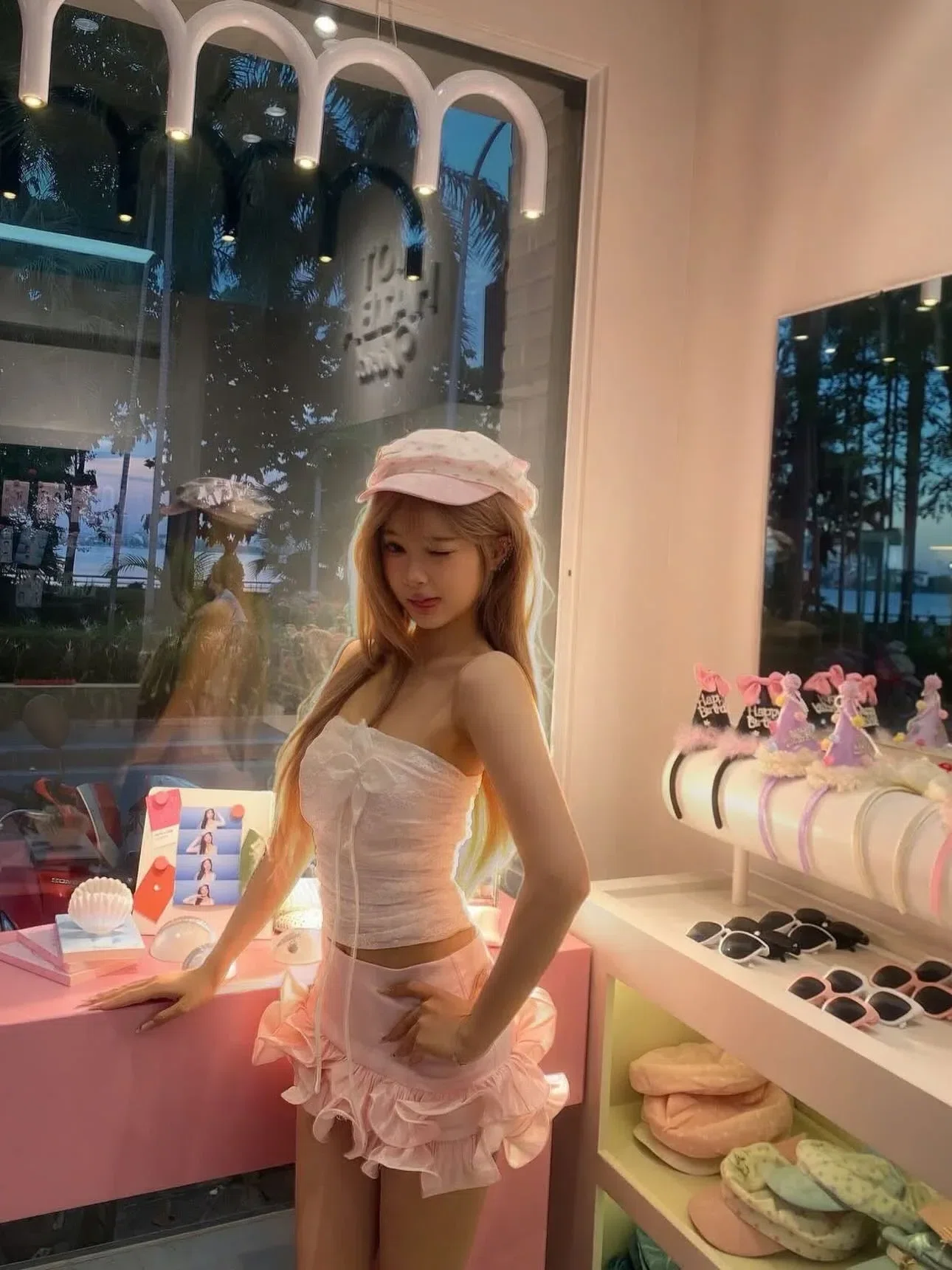 Ameliee V219 Blush Set/ Size: S(form nhỏ, ngắn 82/64/86) 2