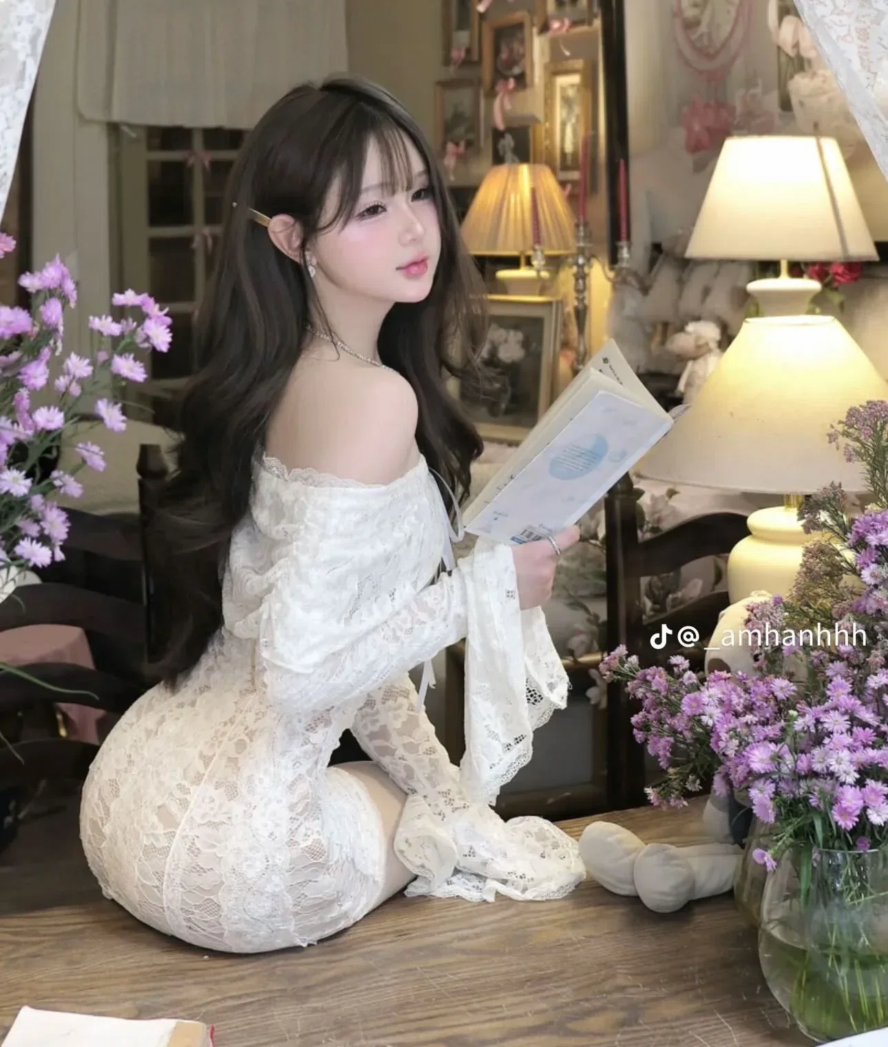 ĐẦM REN TRỄ VAI @Daria Dress 6