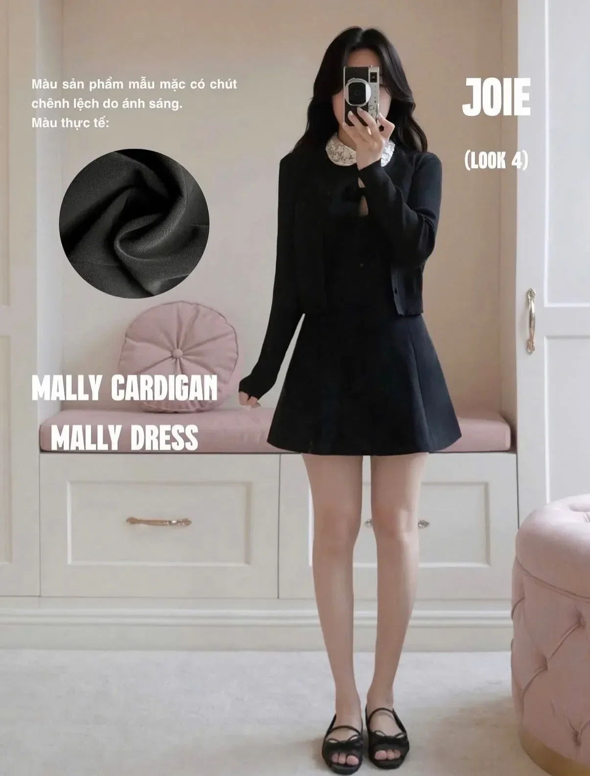 Mally Set - size L (gồm váy + cardigan) 17