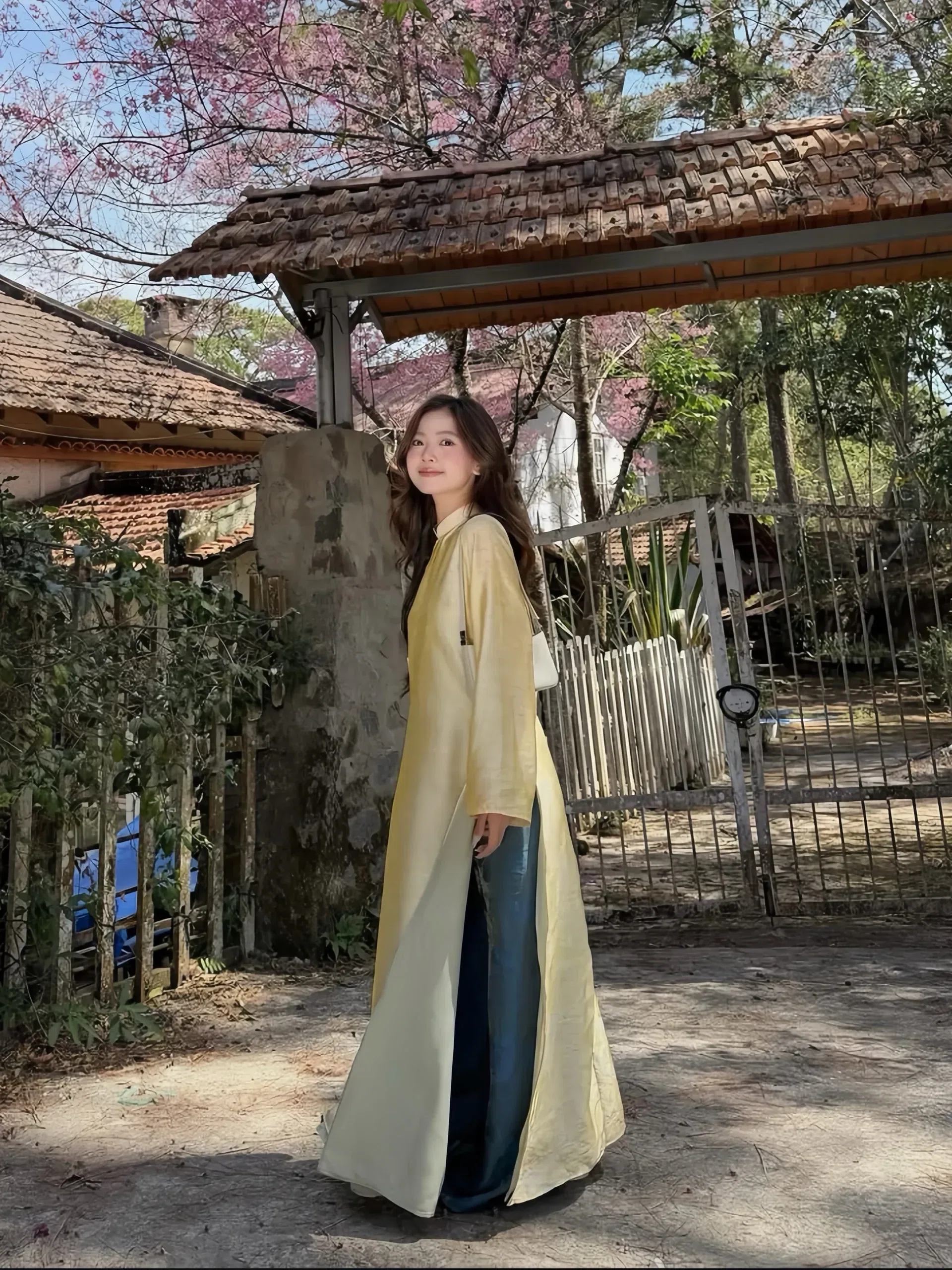 WEPRETTY ÁO DÀI TẰM size M 1