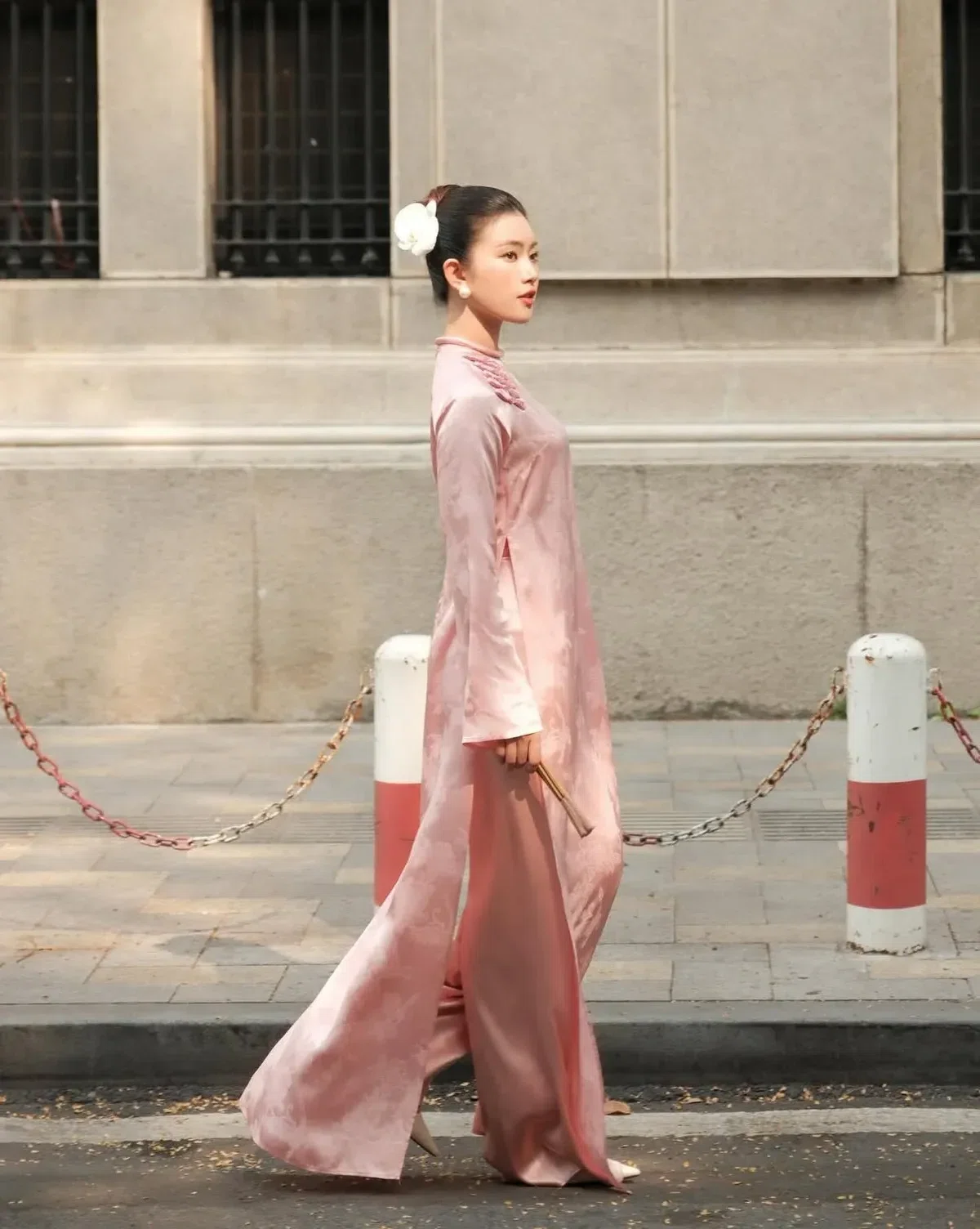 Áo dài Khiết Đan - size M fit M, L 2