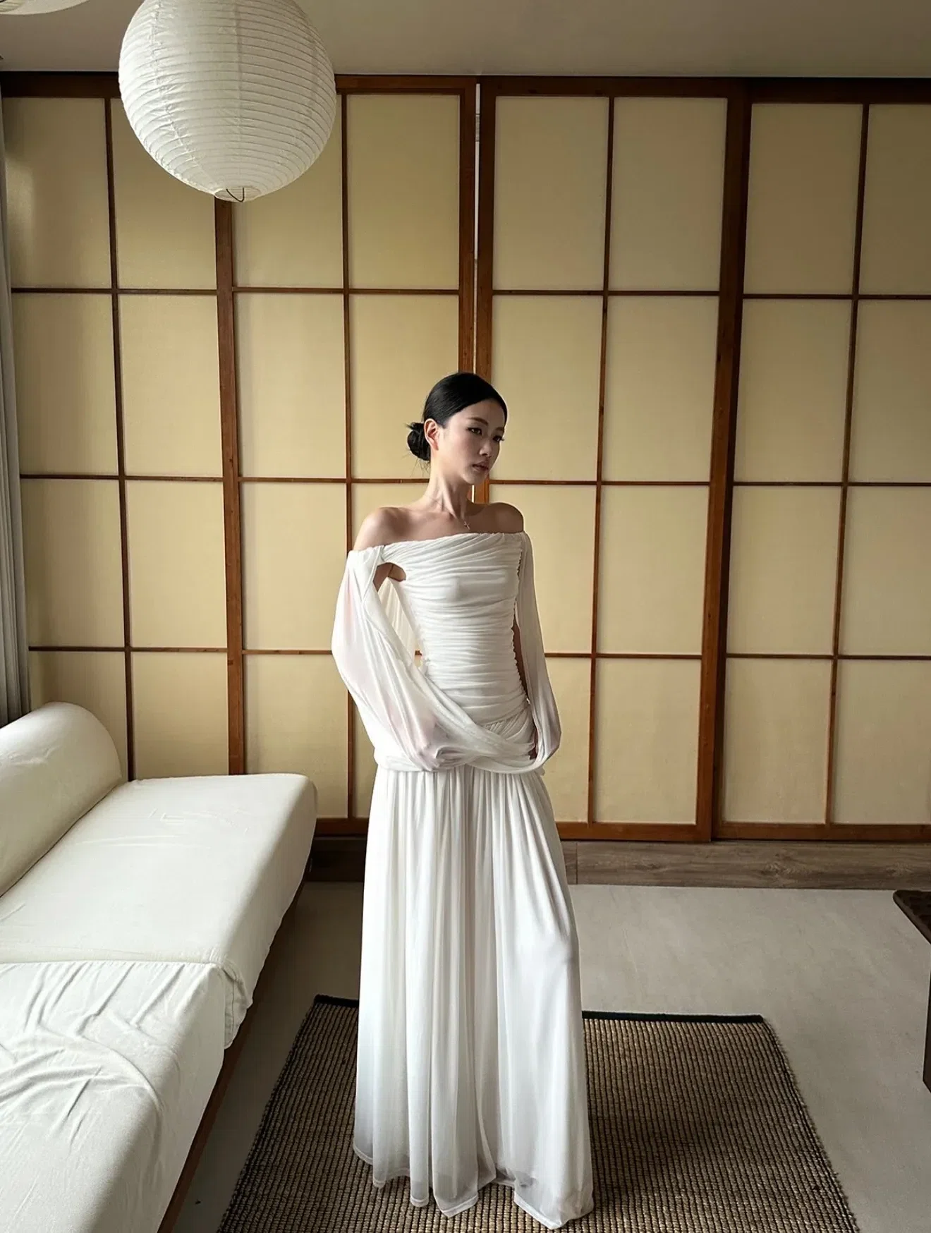 Ivory dress DT0063 10