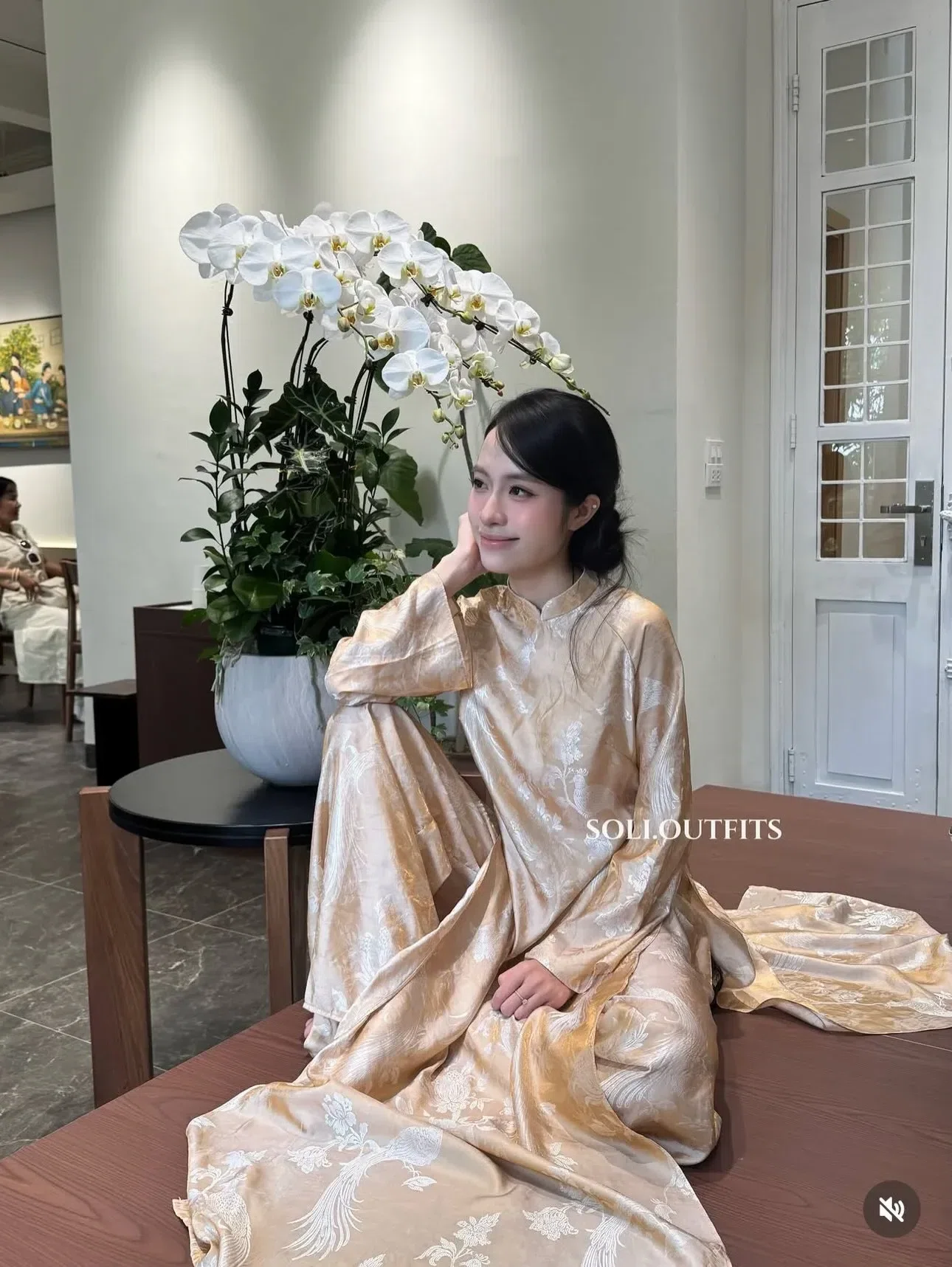 Áo dài Khổng Tước | @soli.outfits 3