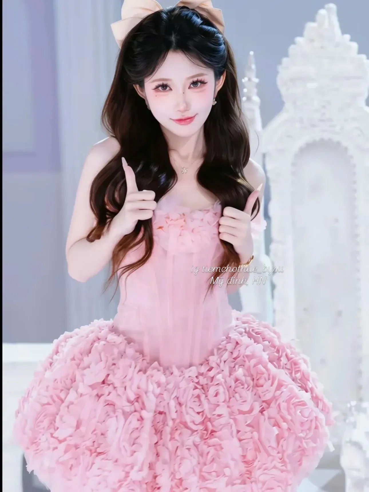 V629 Bella Dress 6