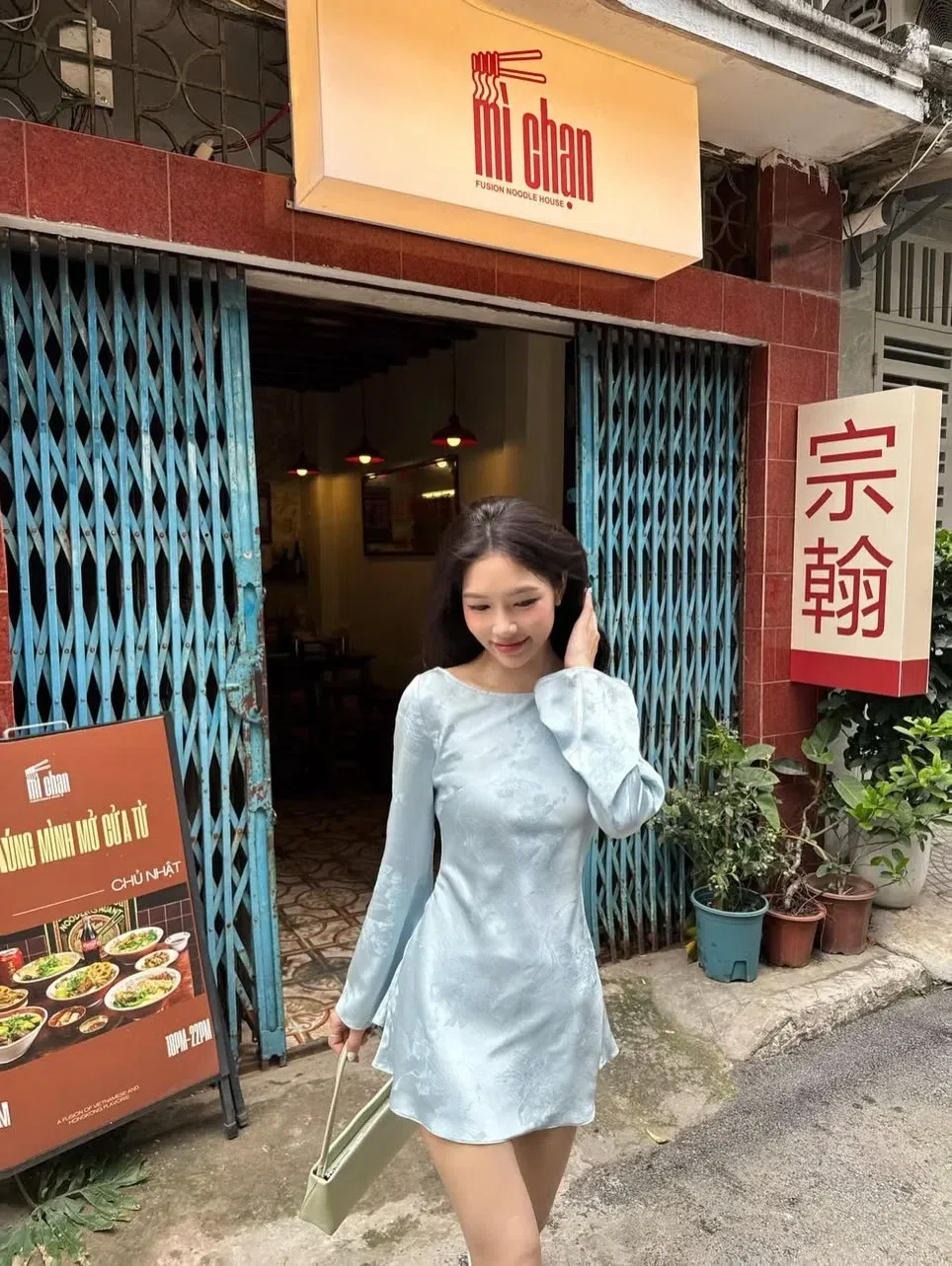 Sólmaris Dress - size L fit M, L (màu xanh, vàng) 6