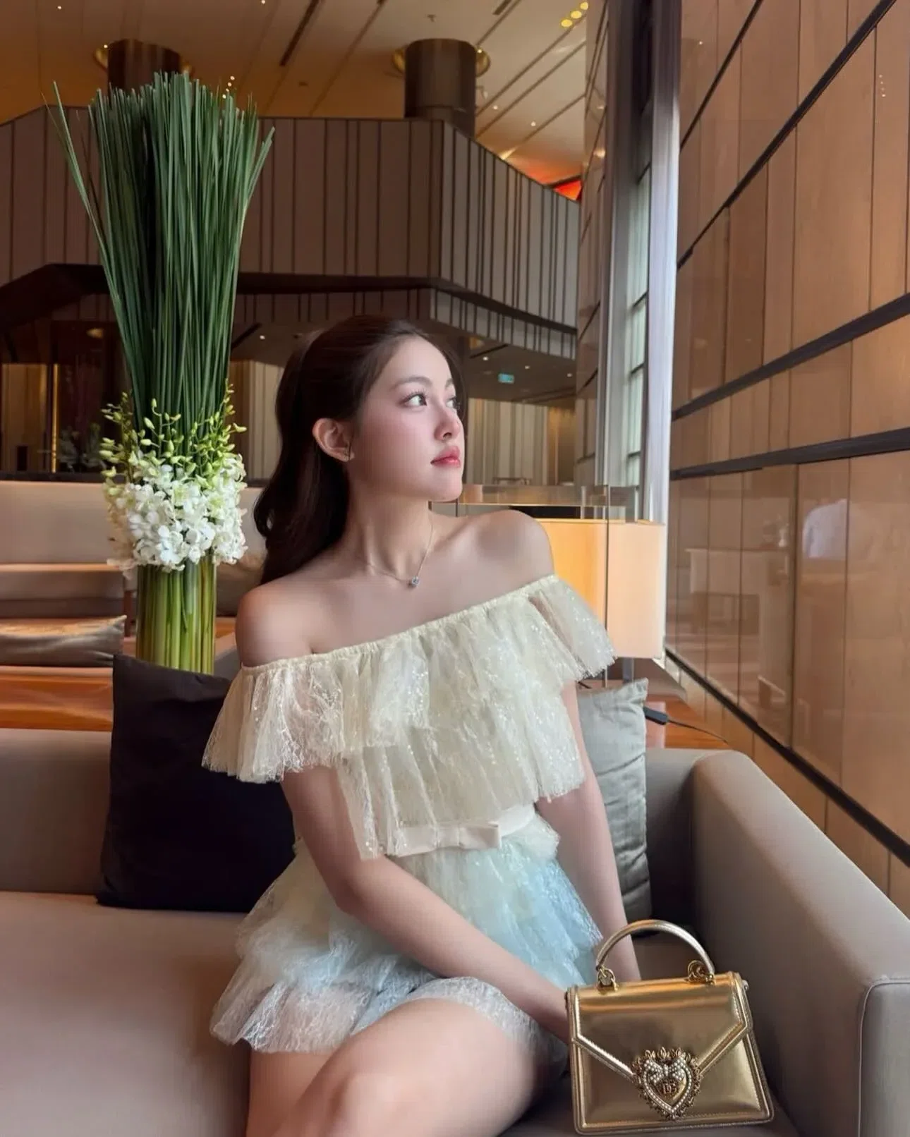 Mint top x Quần tafta ngắn 4