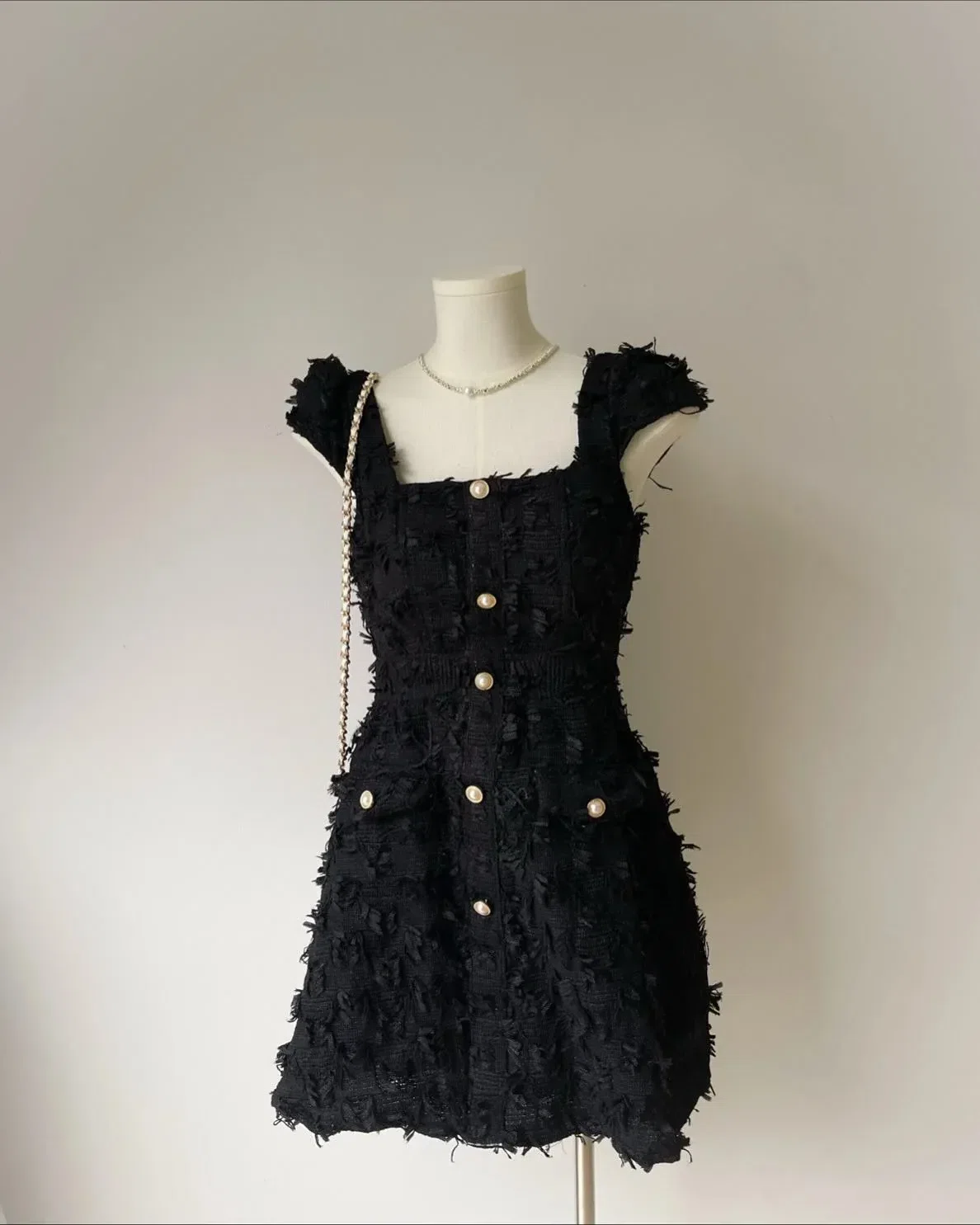 Em váy dạ tweed bling bling sang cá ✨✨ 2