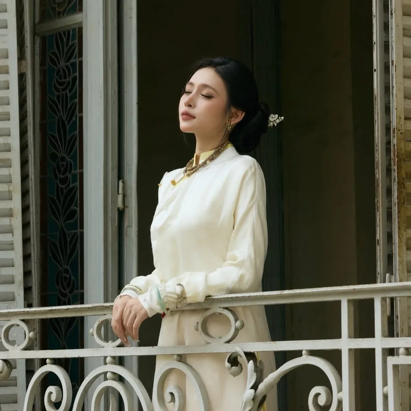 áo dài Nghi giao 3