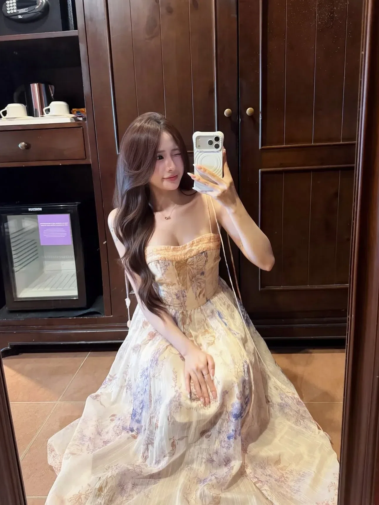 Đầm dây hoa Chouchou size S(M) 🥰 1