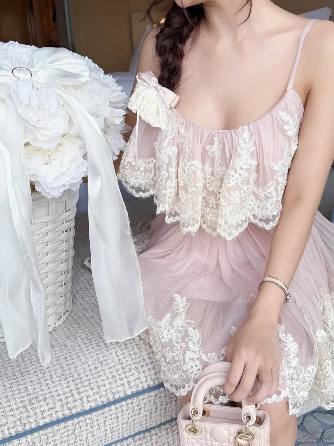 Betty Club Ophelia Dress HỒNG size 1 3