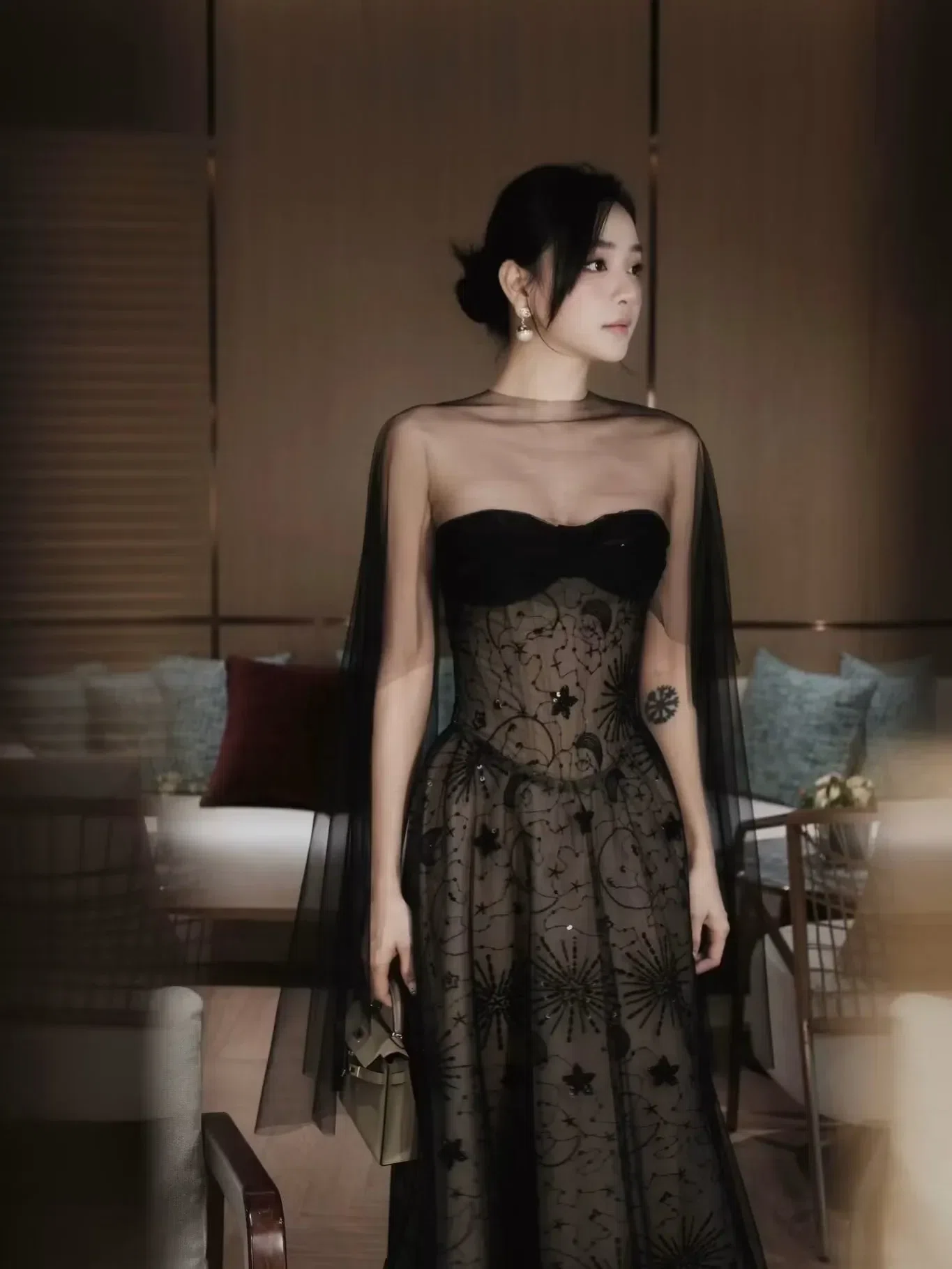 Chouchou Váy kim sa choàng 5