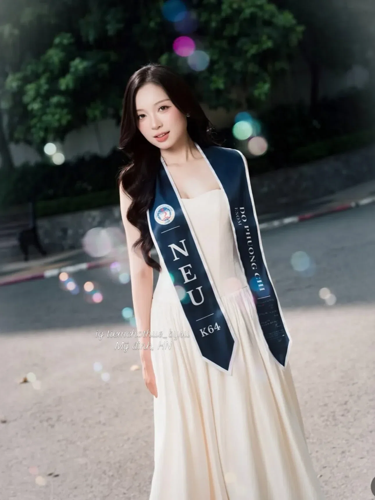 V613 Charlie Dress KEM ĐẬM 6
