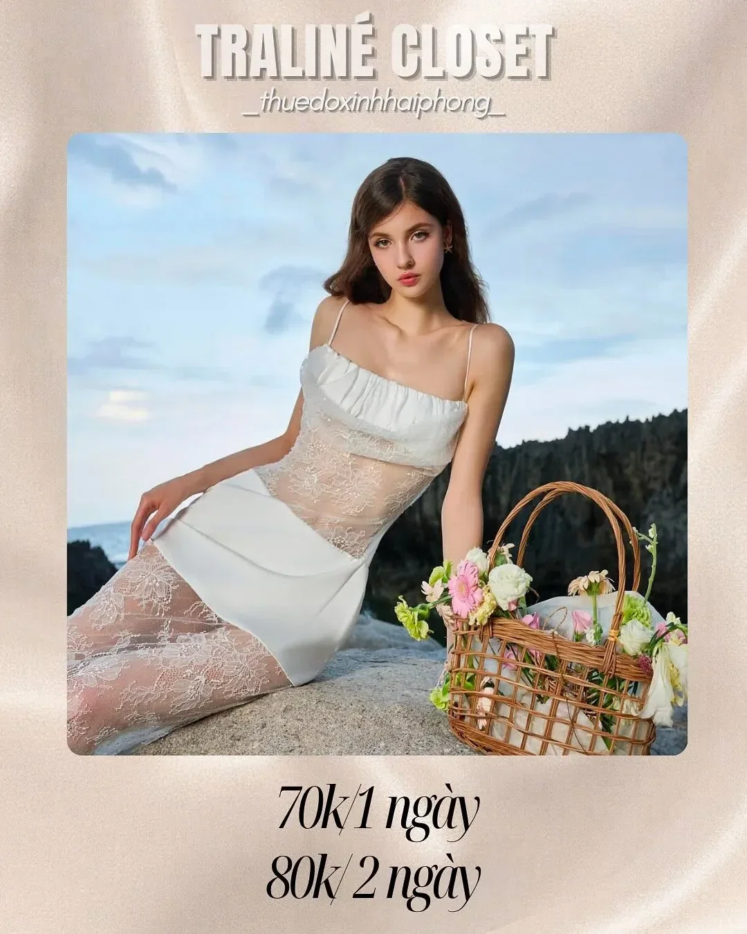 Chiếc váy lụa phối ren cao cấp bling bling sang khỏi nói lun✨ 1