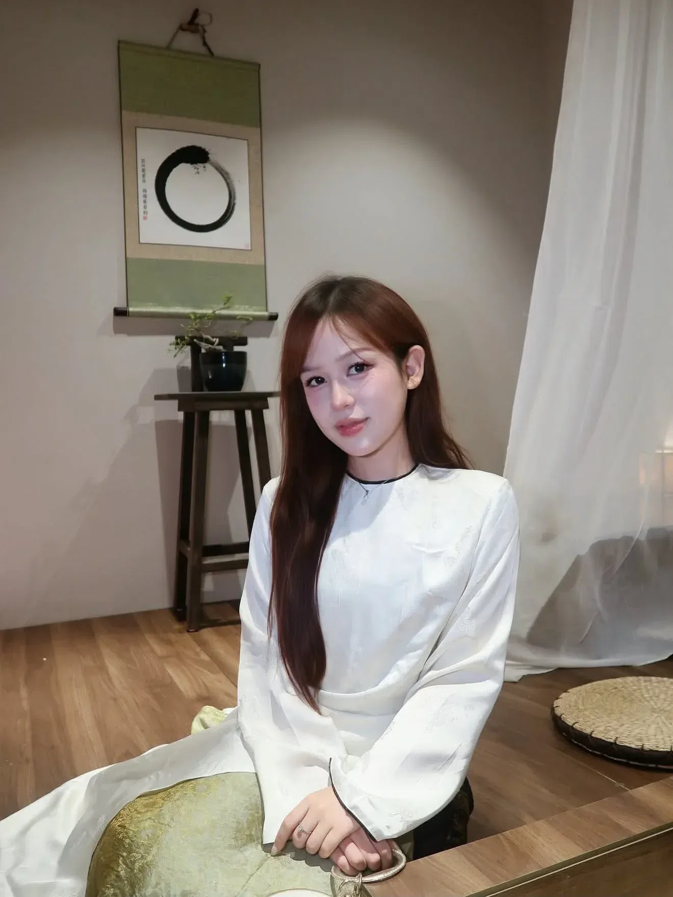 Áo xinh cổ mặc e có bán nhaaa . 650/set e có đủ size s/m ạ . 7