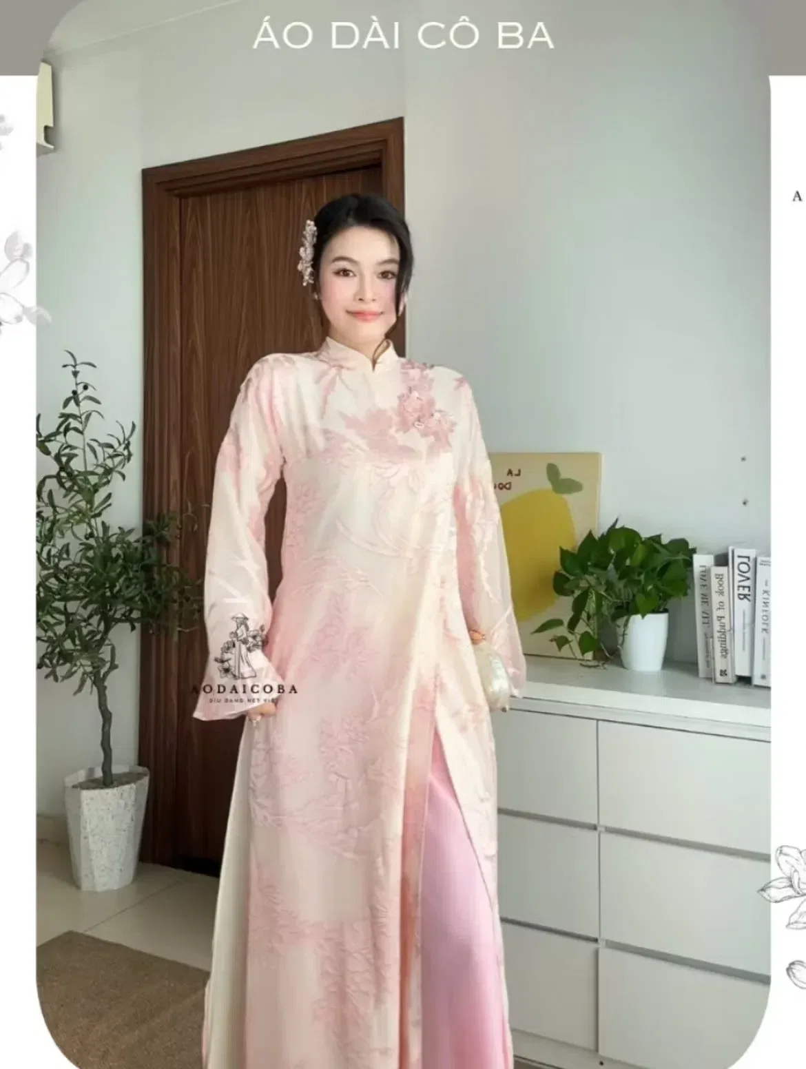Áo dài Nhã Uyên 3