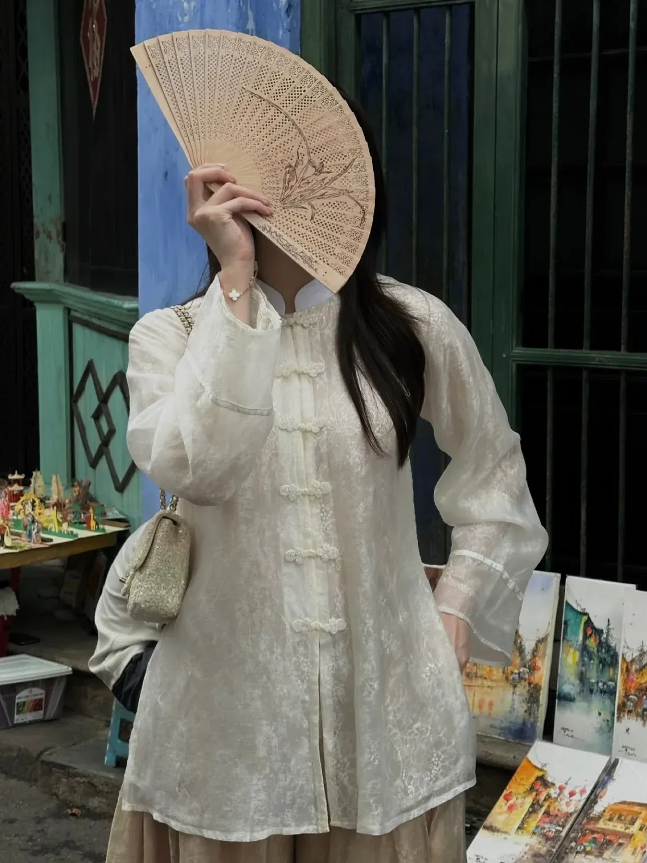LIÊU THIÊN SET TƠ SƯƠNG KIM HẠ size M 2