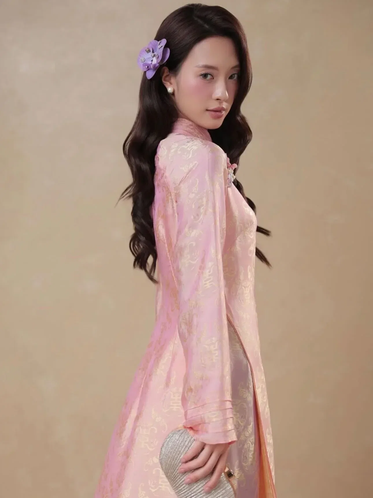 MACDUONG ÁO DÀI MỘNG UYỂN SIZE S M 5
