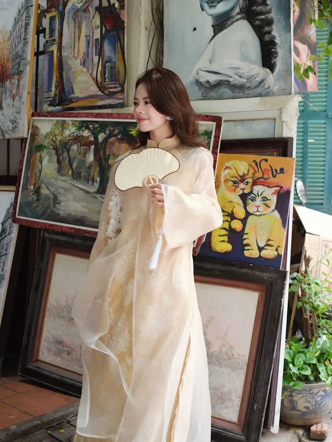 LINN DESIGN | Áo dài Mạc Uyển 7