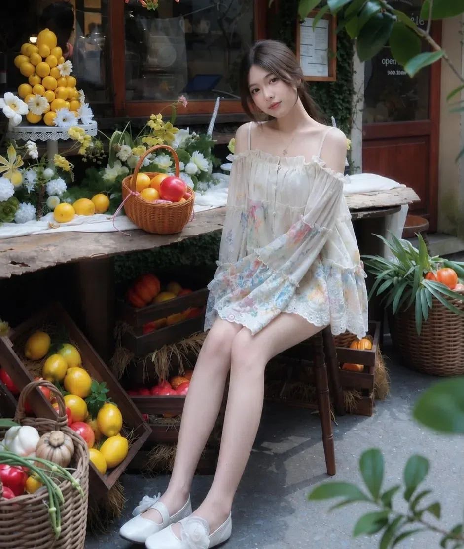 VÁY BABYDOLL REN 2S HOA NỔI 2