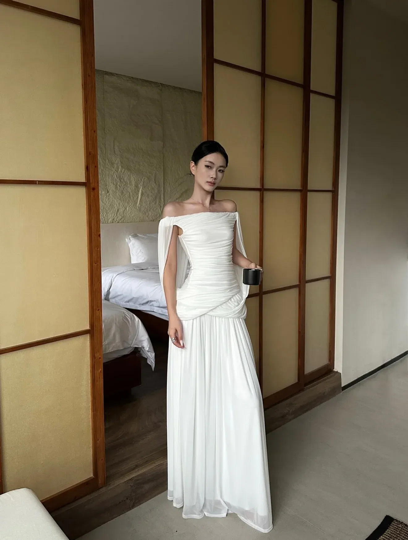 Ivory dress DT0063 11