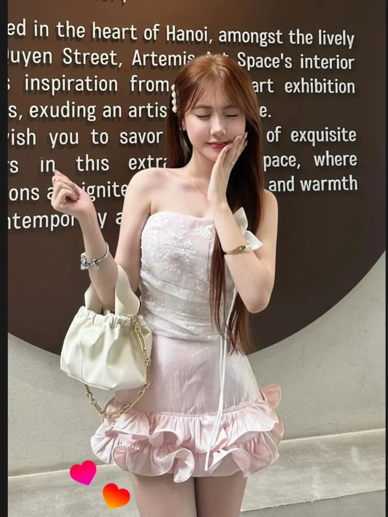 Amelie V219 Blush Set/ Size: S(form nhỏ, ngắn 82/64/86) 1